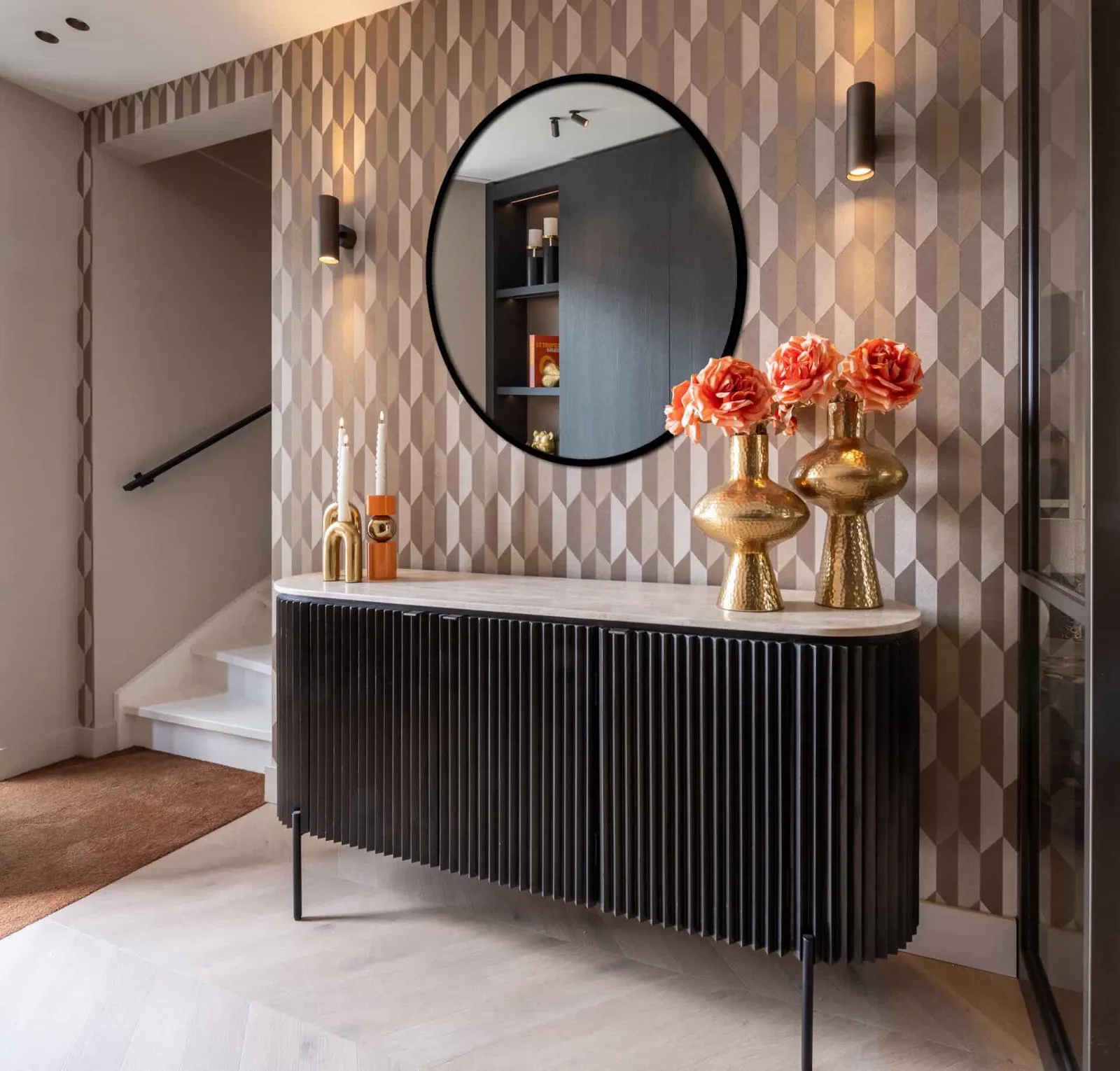 Sideboard Hampton dark brown - Richmond Interiors