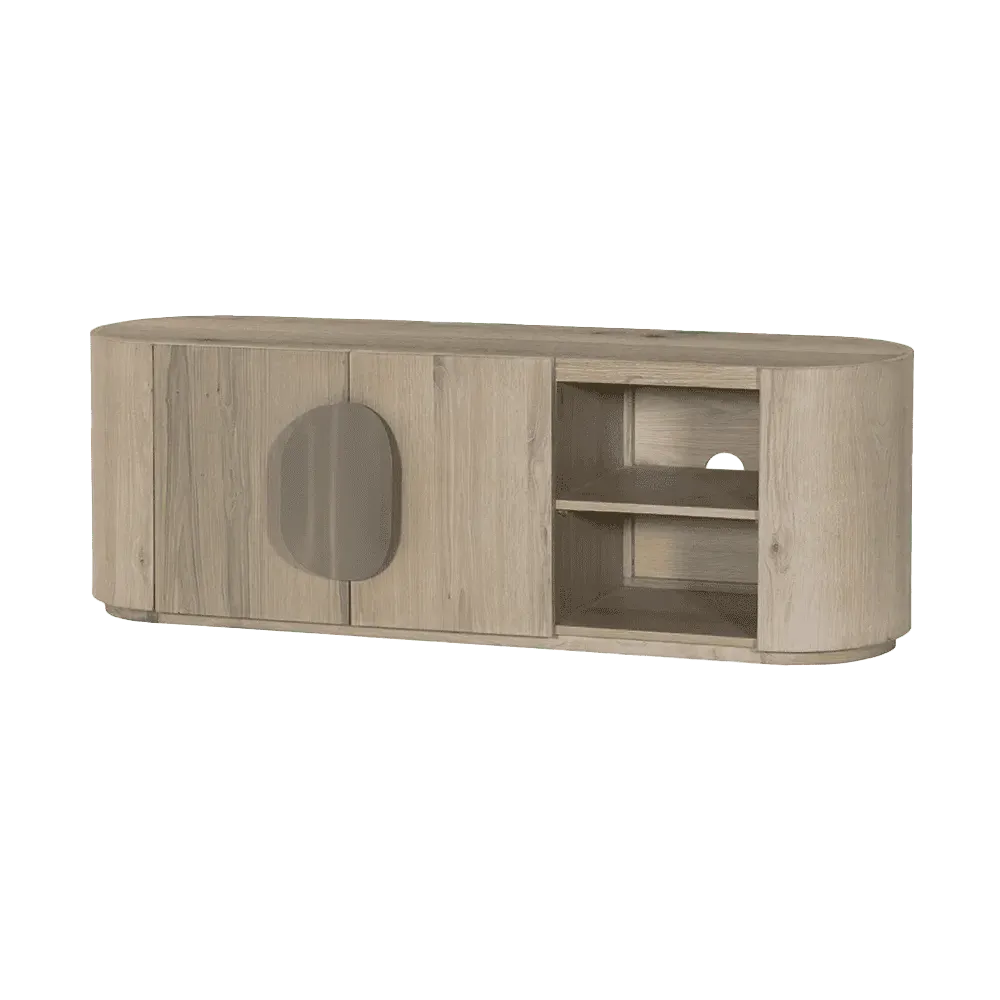 TV Unit Allure white wash - Tower Living