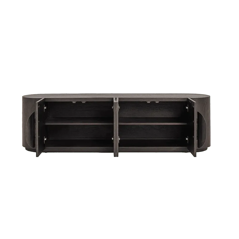 TV unit Allure dark brown 180 cm - Tower Living