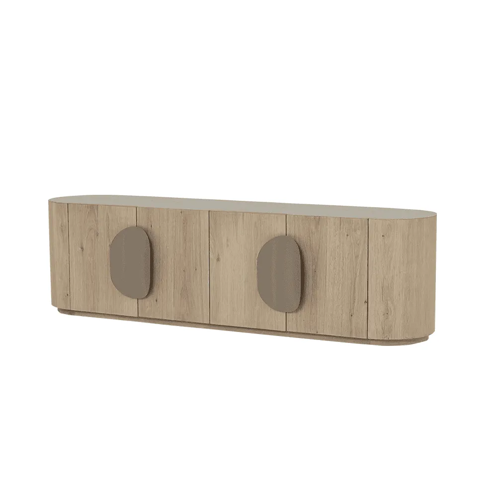 TV Unit Allure white wash - Tower Living