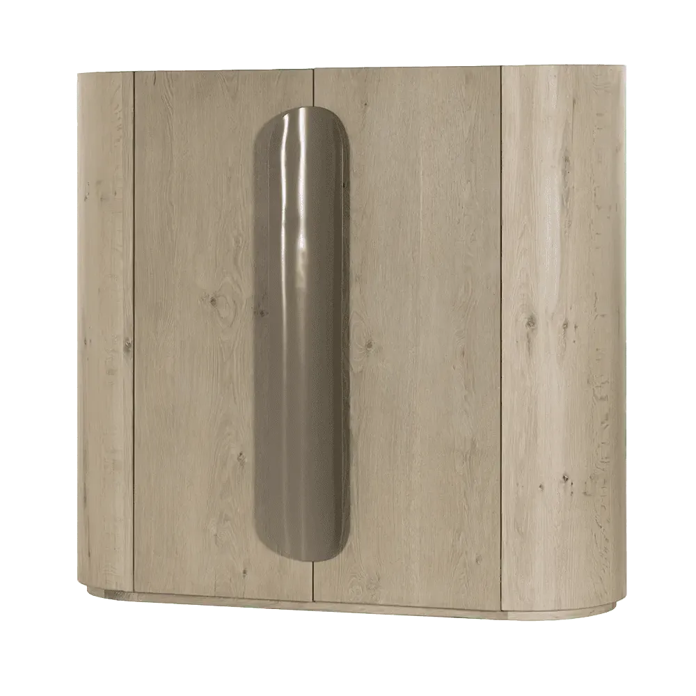 Allure Storage Cabinet white wash 150 cm - Tower Living