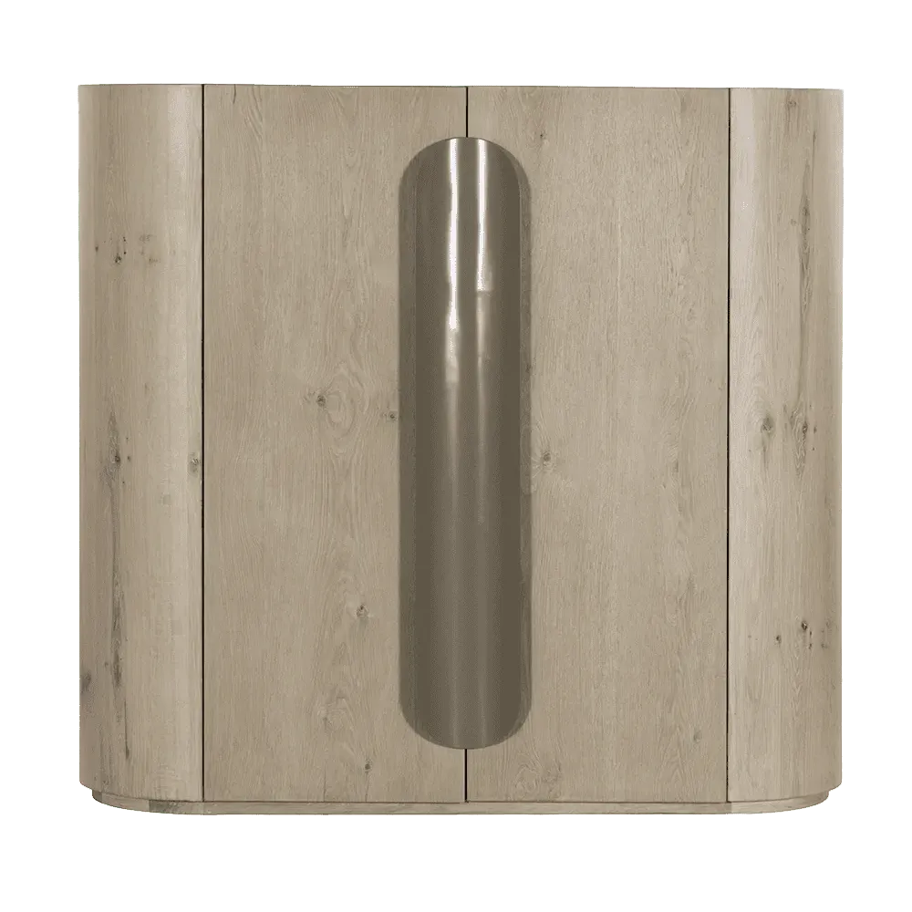 Allure Storage Cabinet white wash 150 cm - Tower Living