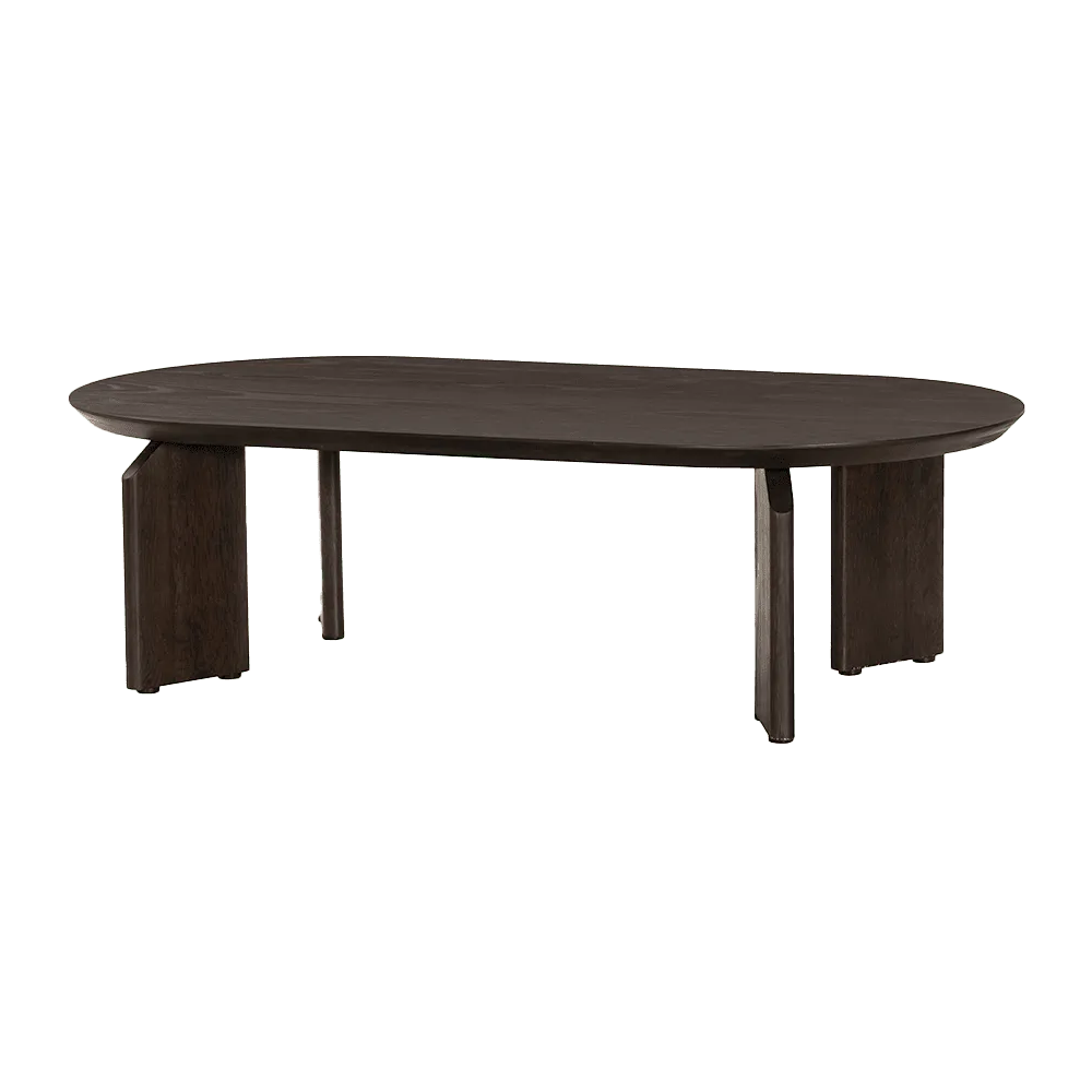 Allure Coffee Table dark brown 140 cm - Tower Living