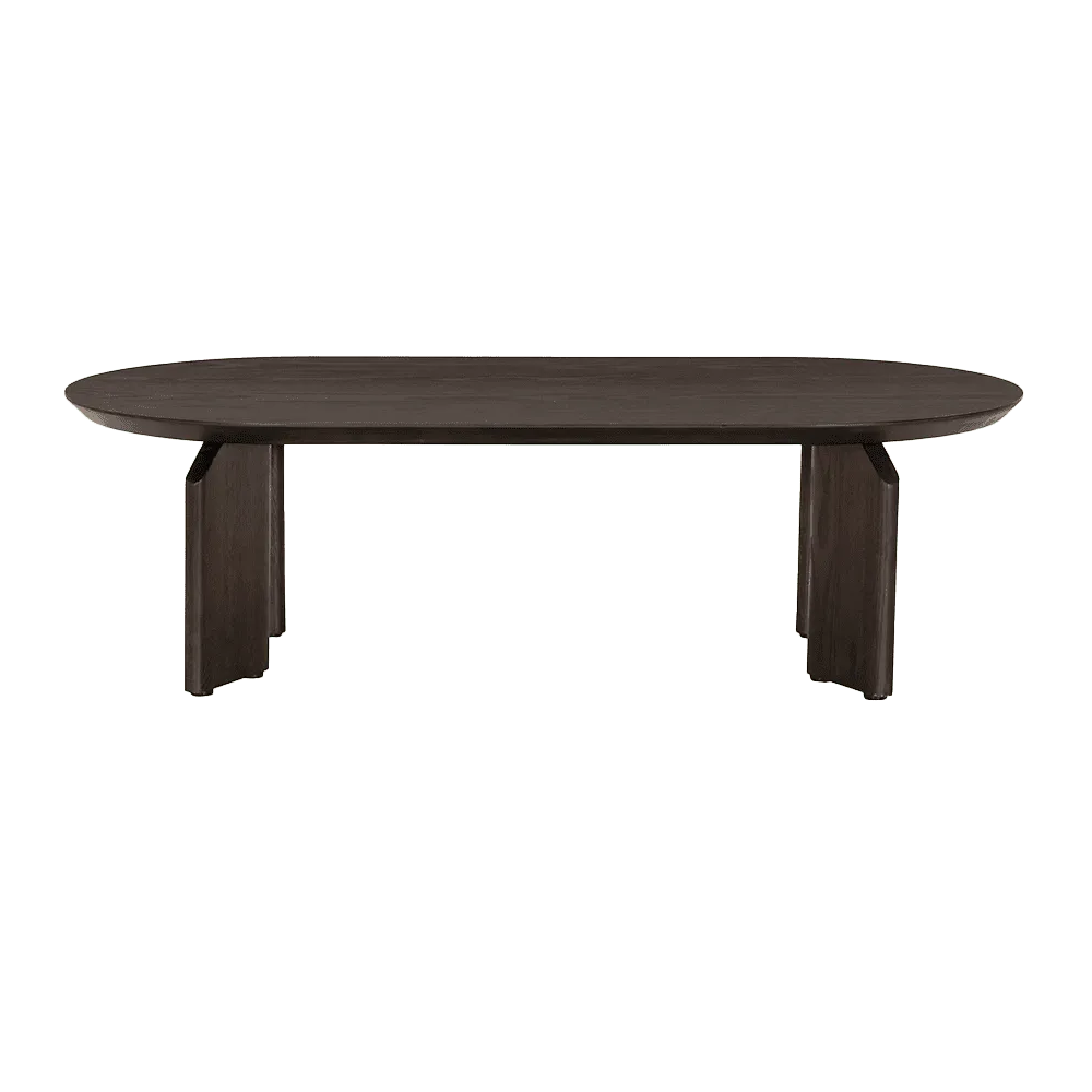 Allure Coffee Table dark brown 140 cm - Tower Living