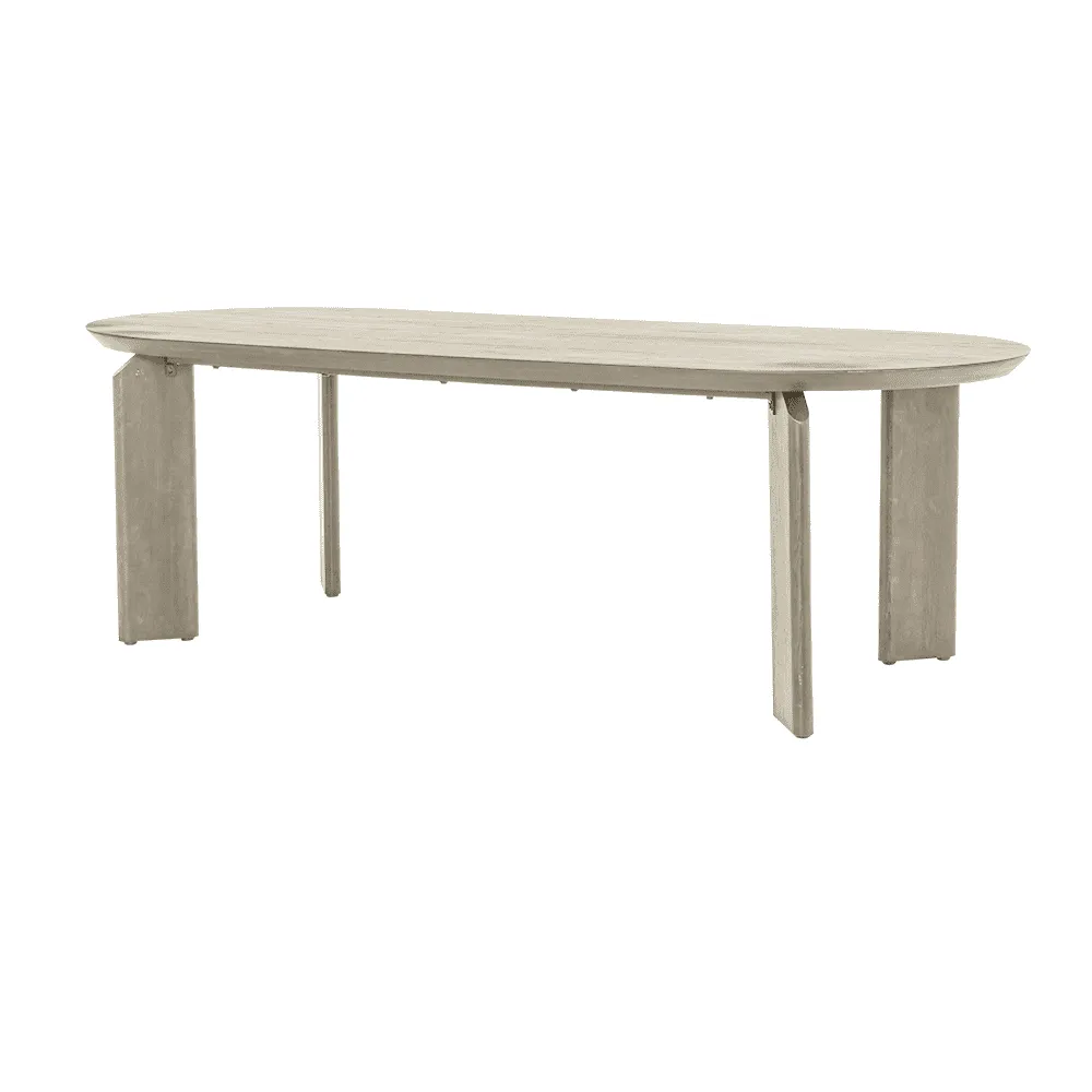 Allure Dining Table white wash - Tower Living