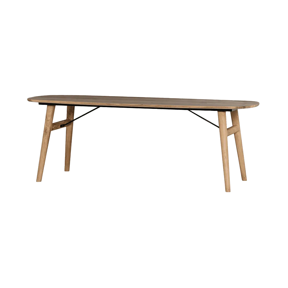 Aura Dining Table natural Danish oval - Tower Living