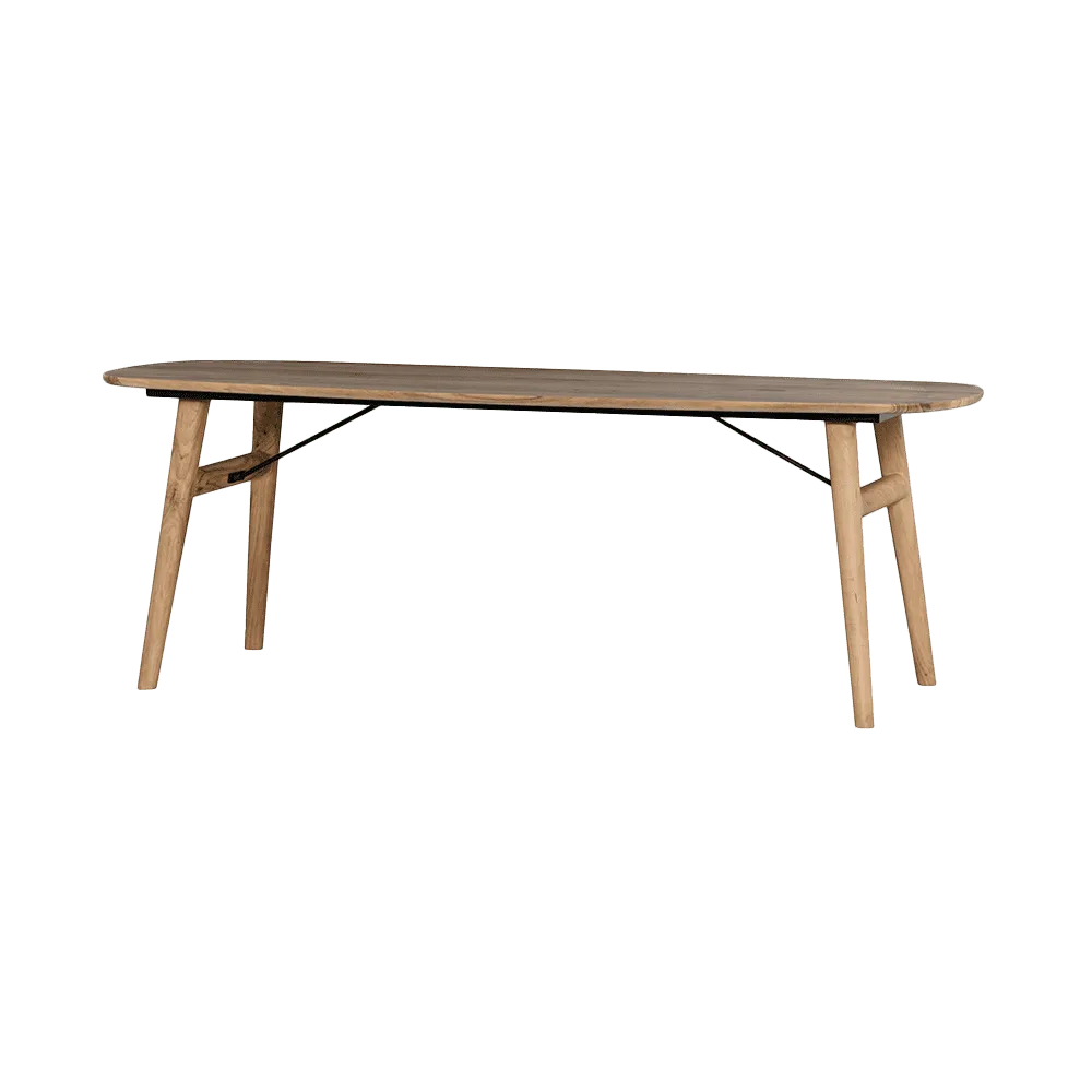 Aura Dining Table natural Danish oval - Tower Living