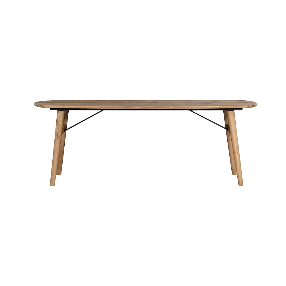 Aura Dining Table natural Danish oval - Tower Living