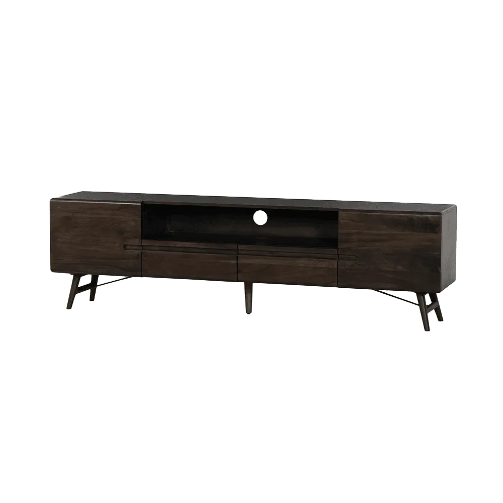 Aura TV unit espresso - Tower Living