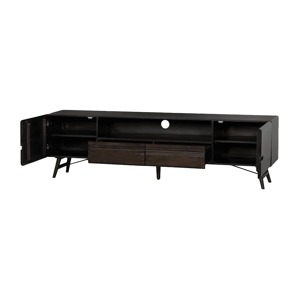 Aura TV unit espresso - Tower Living