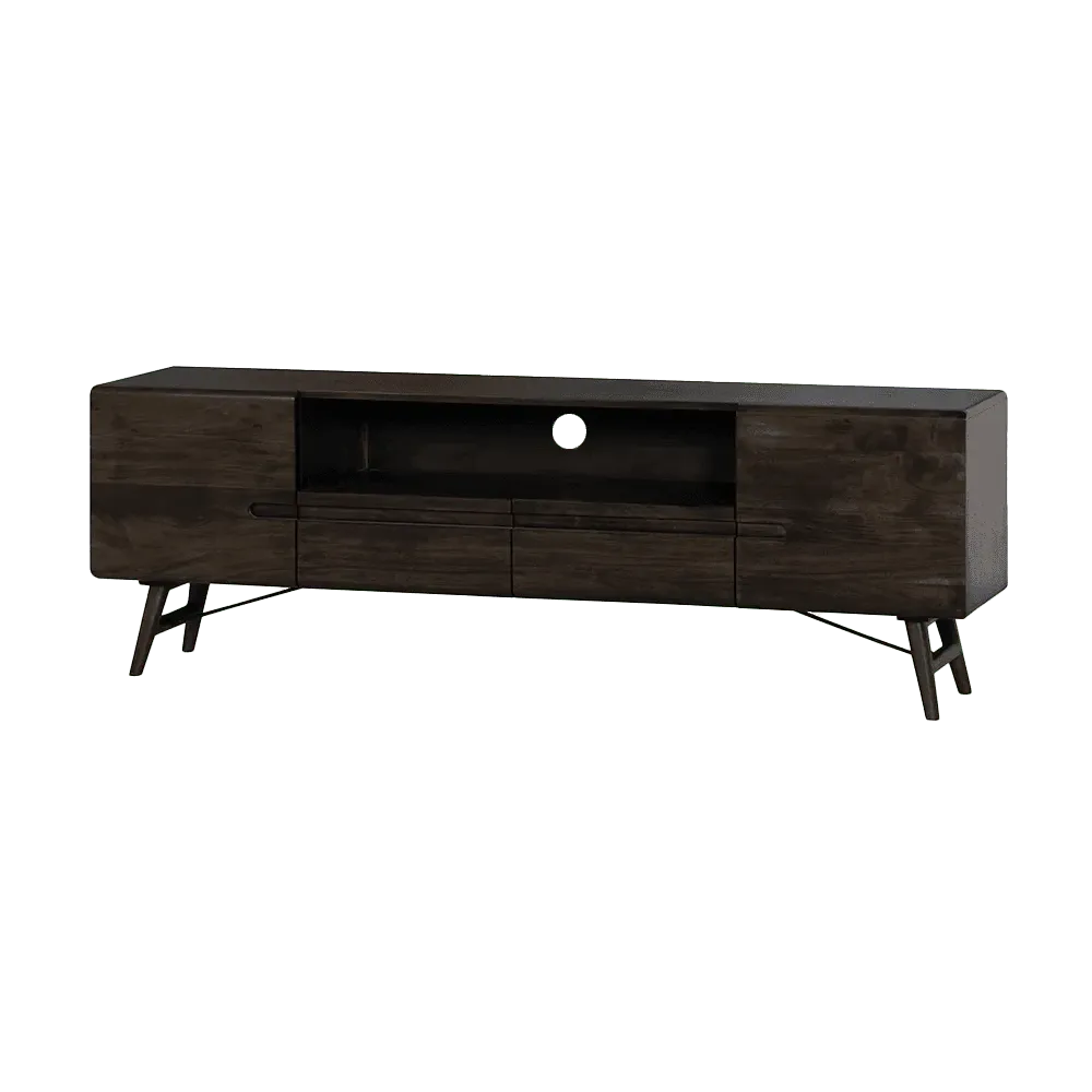 Aura TV unit espresso - Tower Living