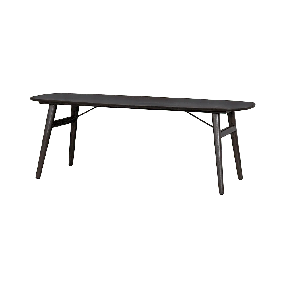 Aura Dining Table espresso Danish oval - Tower Living