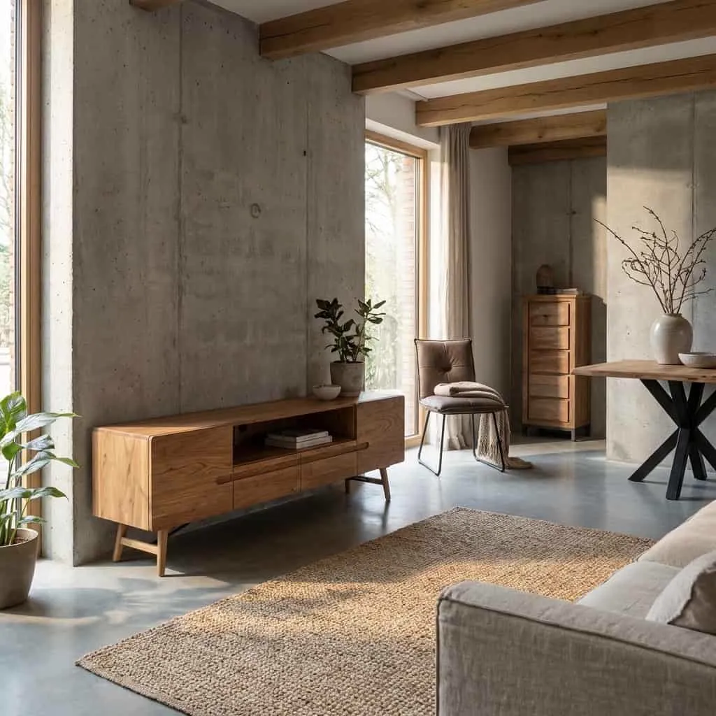 TV unit Aura natural - Tower Living