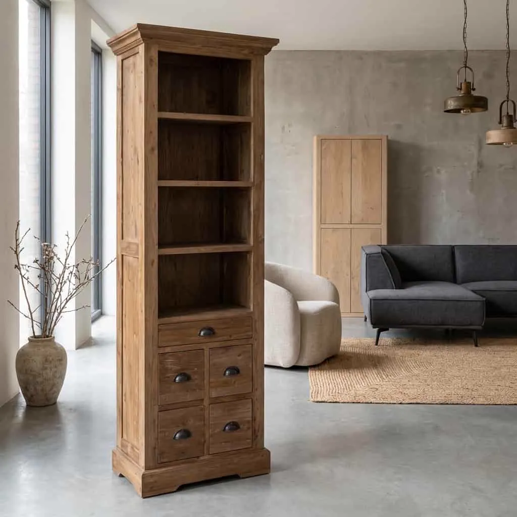 Bologna Bookcase - Tower Living