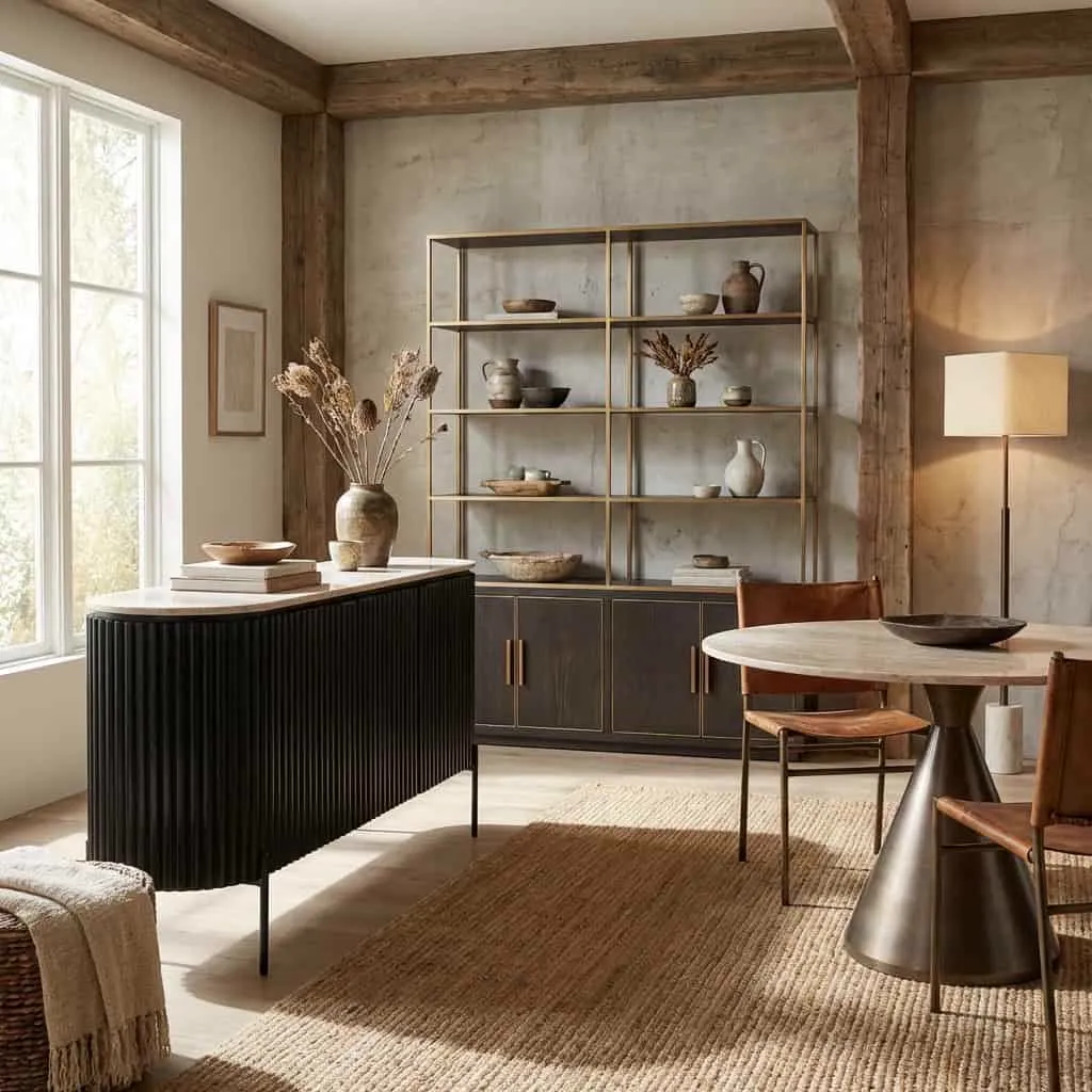 Dressoir Hampton dark brown - Richmond Interiors