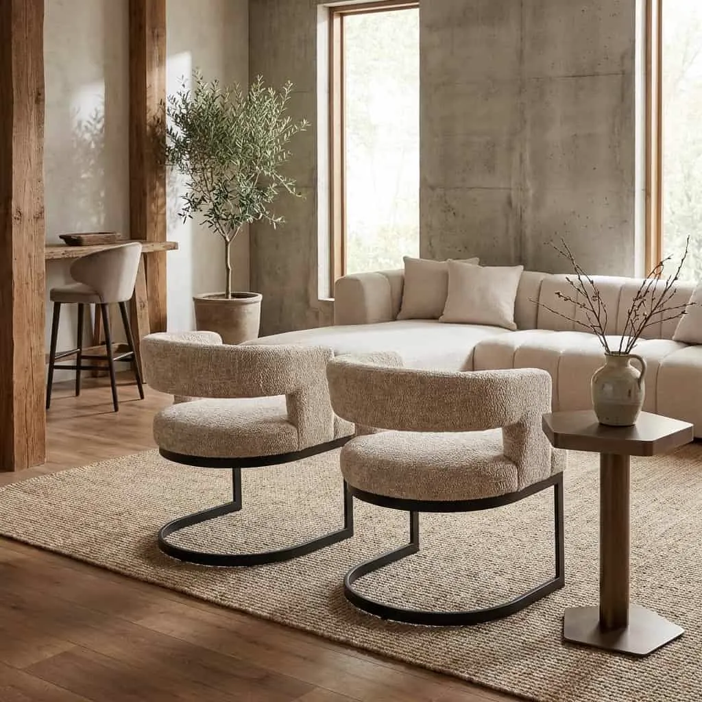 Eetkamerstoel Ellis lovely beige - Richmond Interiors