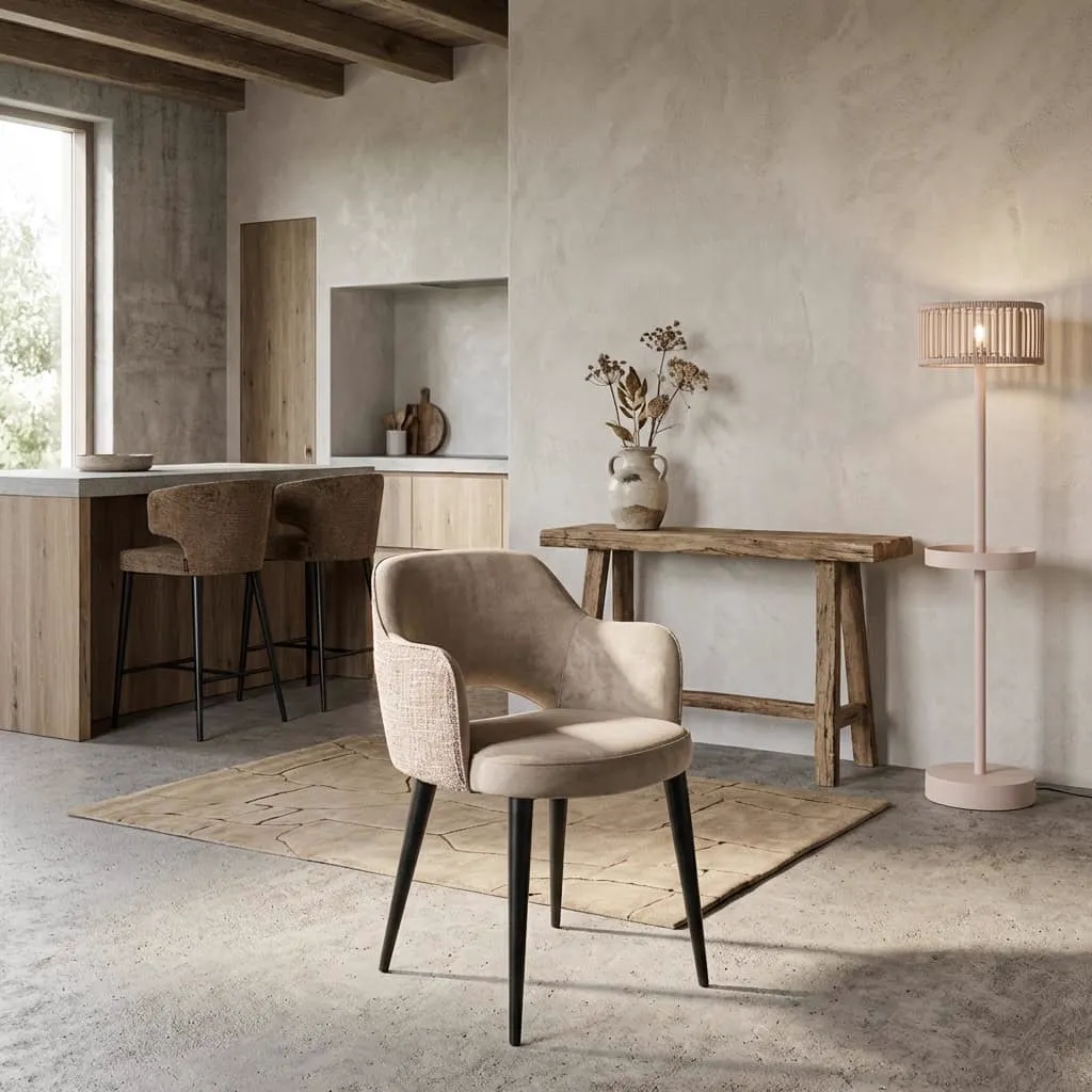 Eetkamerstoel Giovanna trendy rose - Richmond Interiors