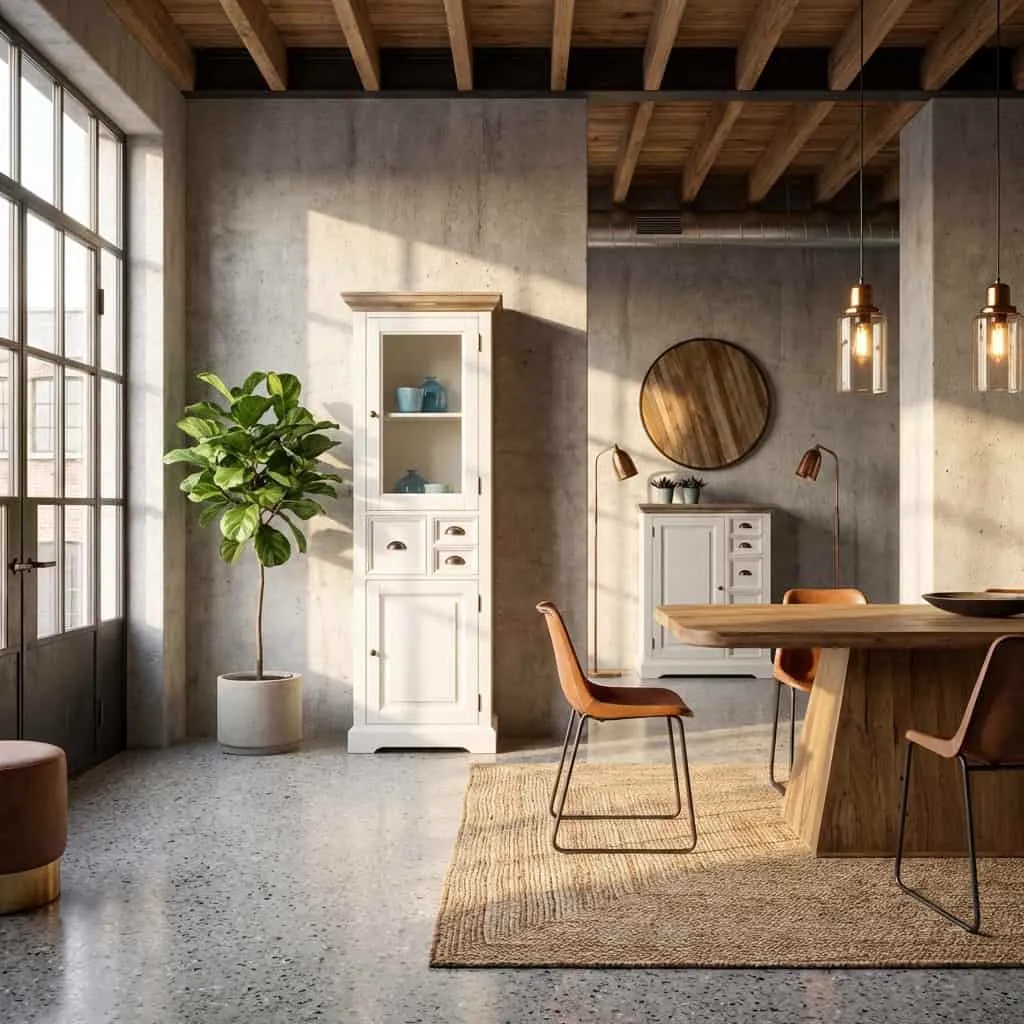 Vitrinekast Fleur - Tower Living