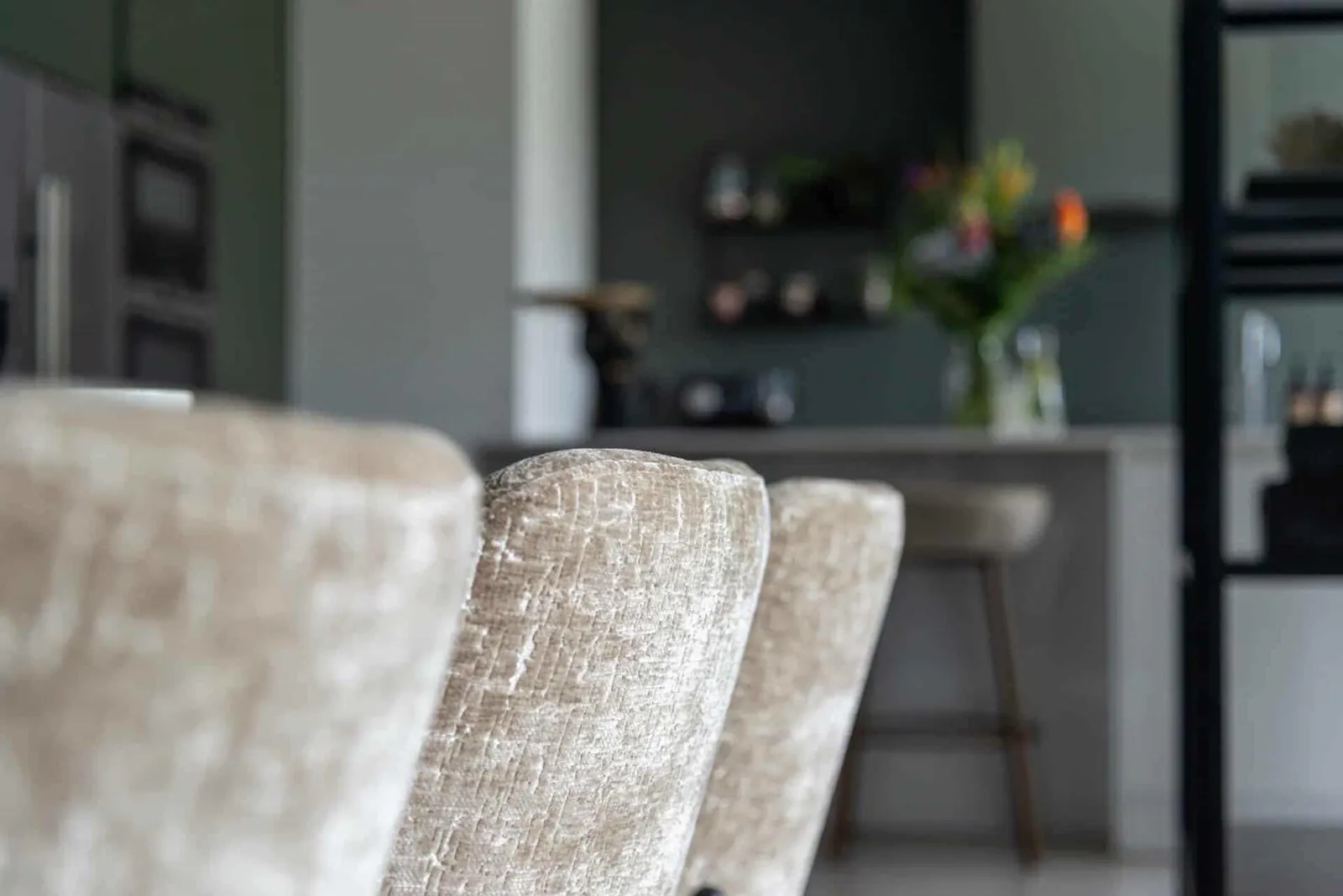 Fay dining chair shitake island - Richmond Interiors