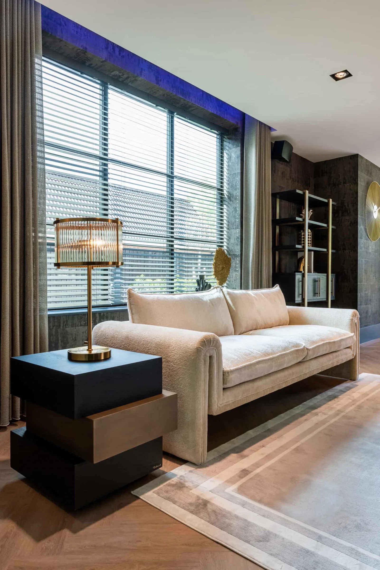 Cambon Wall Cabinet dark coffee - Richmond Interiors