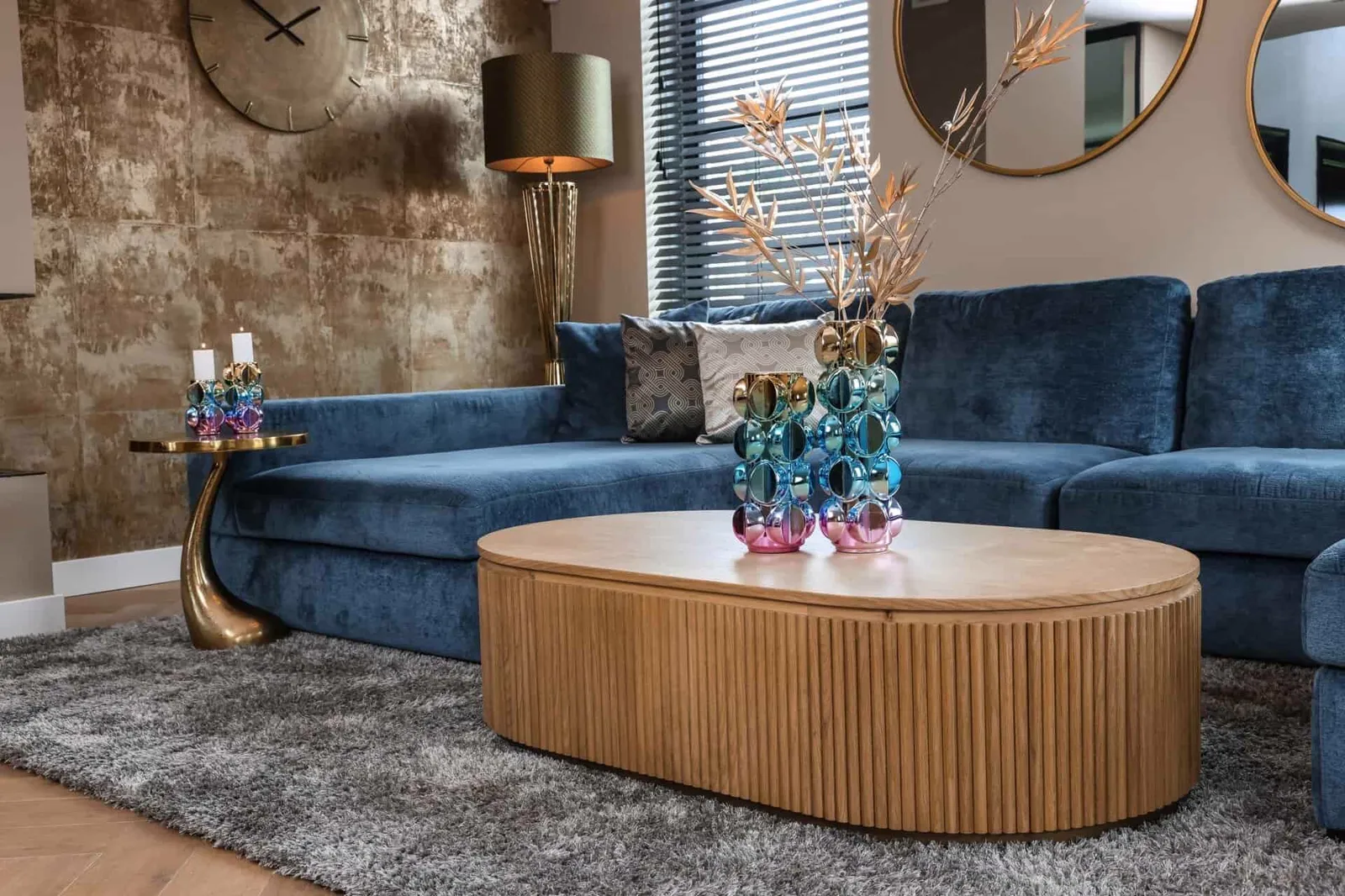 Coffee table Belfort natural oak - Richmond Interiors