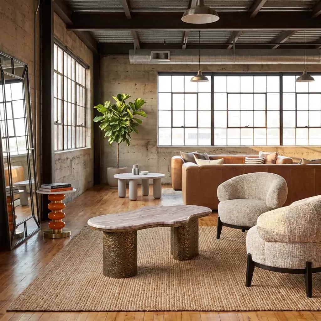 Couchtisch Abandos brass antique - Richmond Interiors