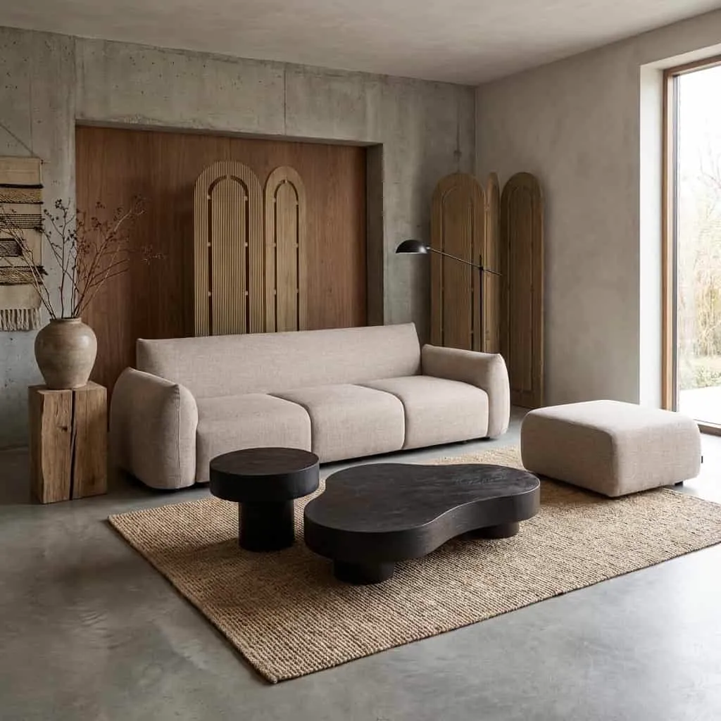 Salontafel Bogor dark coffee (set van 2) - Richmond Interiors