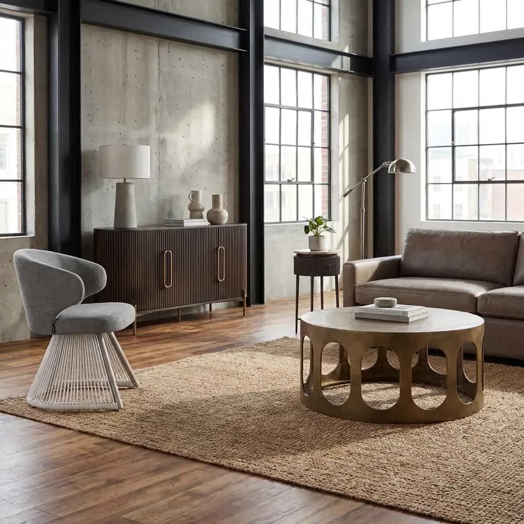 Couchtisch Du Pont brushed gold - Richmond Interiors