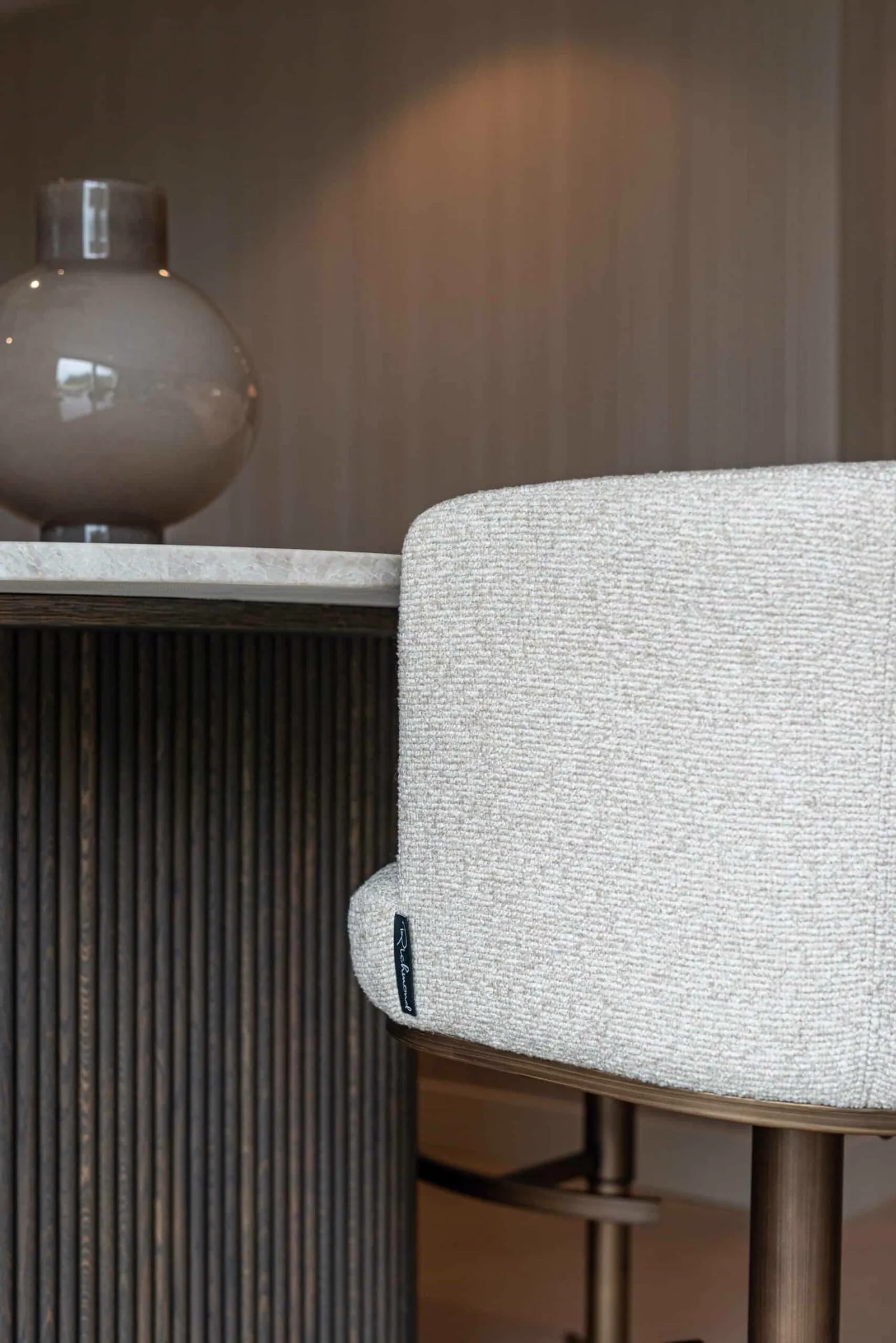 Cheyenne Bar Stool biscotti swivel - Richmond Interiors