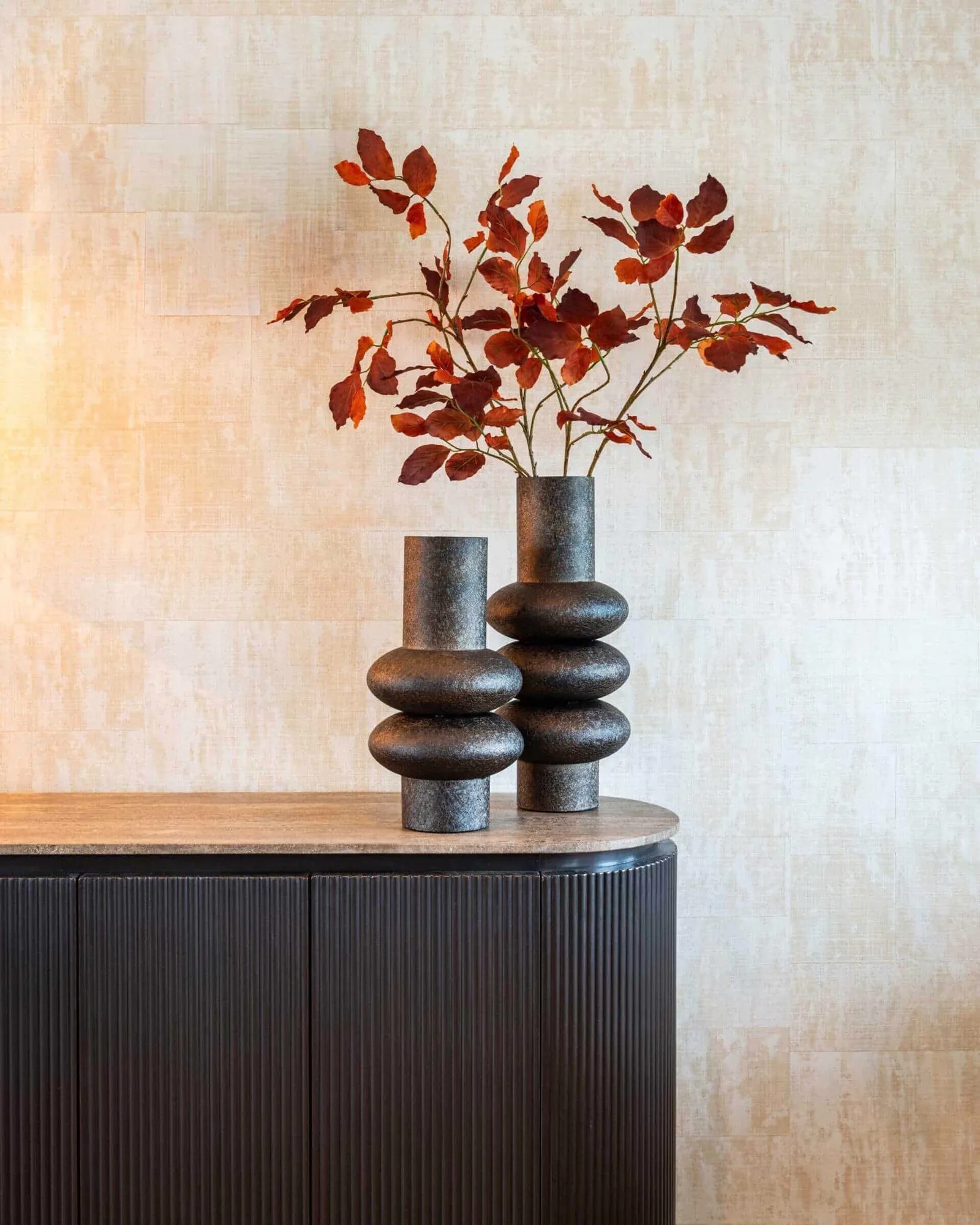 Sideboard Russo brown 4-doors - Richmond Interiors