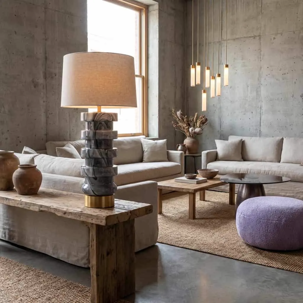 Tischleuchte Jaylee black/white - Richmond Interiors