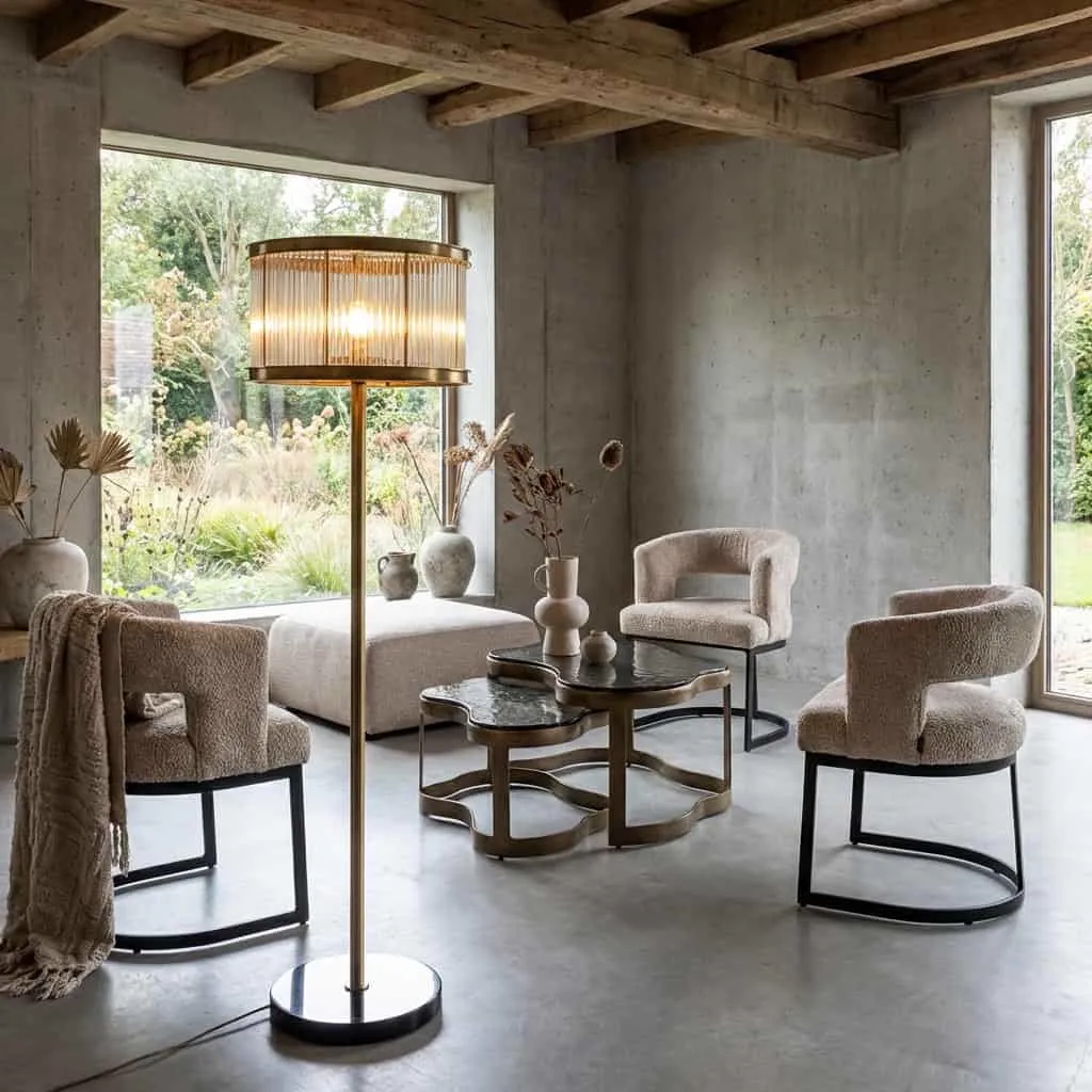 Vloerlamp Nadine bronze - Richmond Interiors