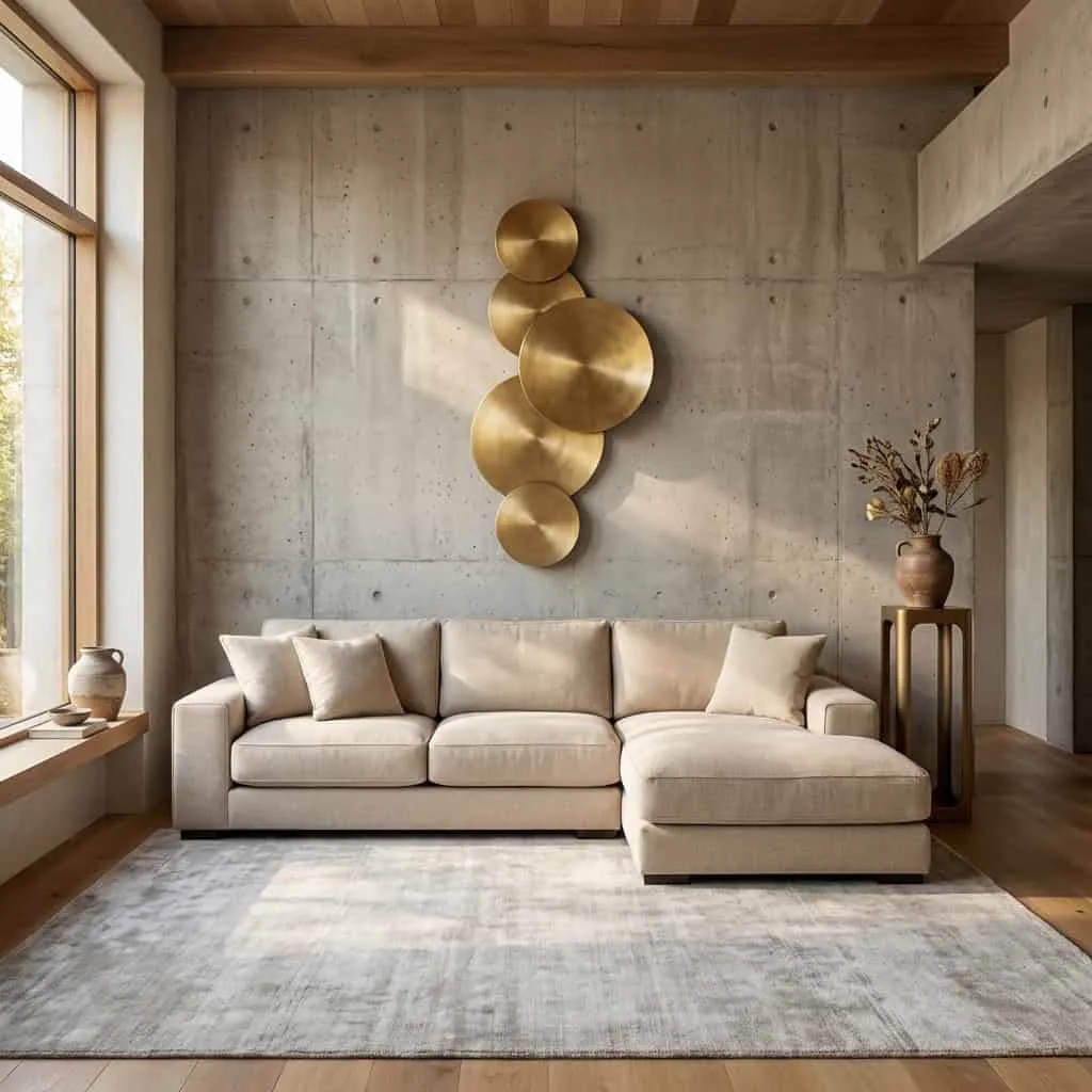 Wandleuchte Collin brushed gold - Richmond Interiors