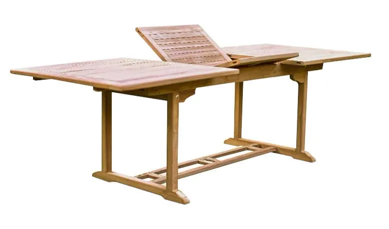 Garden Table Table Extension Square 180/240 cm - Livingfurn