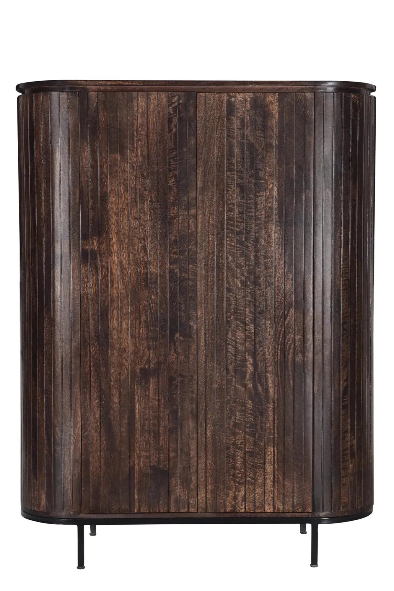 Storage Cabinet Noor Walnut 150cm - Livingfurn