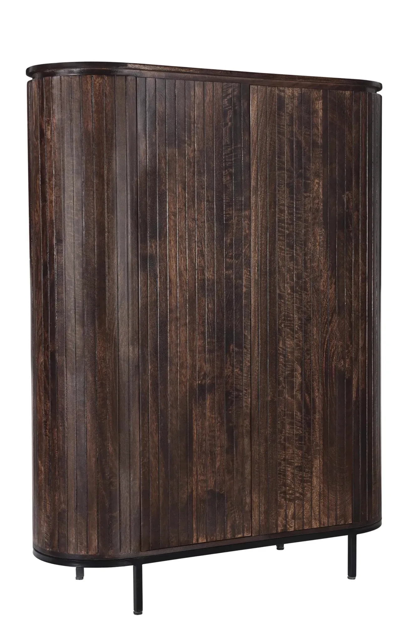 Storage Cabinet Noor Walnut 150cm - Livingfurn