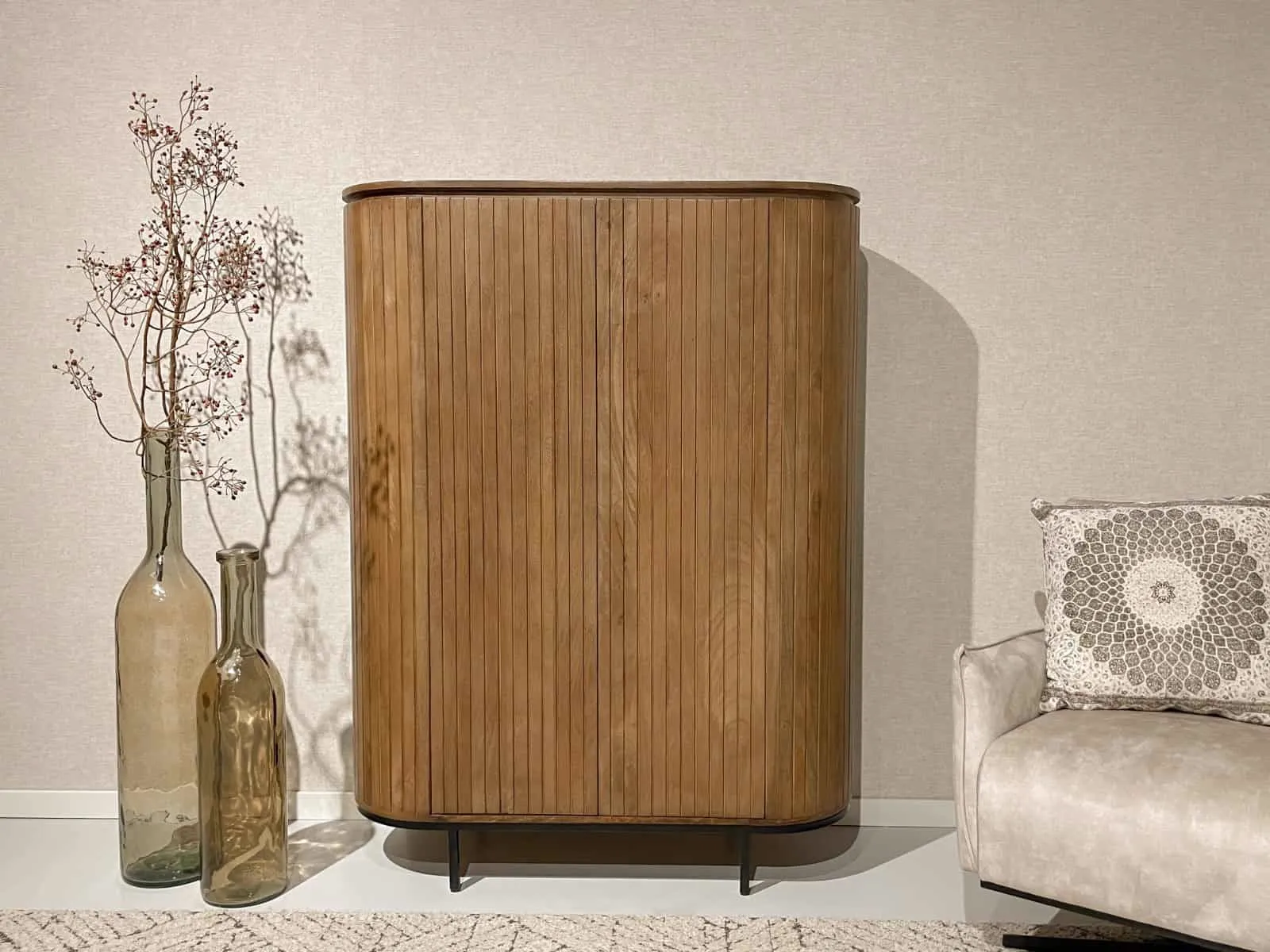 Noor Storage Cabinet 150cm - Livingfurn