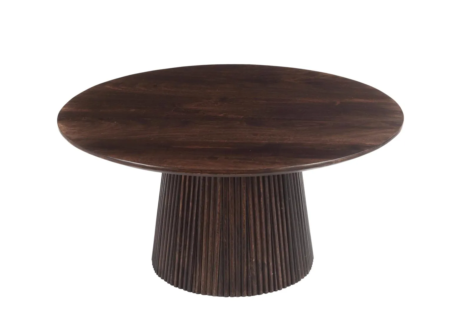 Salvator Walnut Coffee Table 80cm - Livingfurn