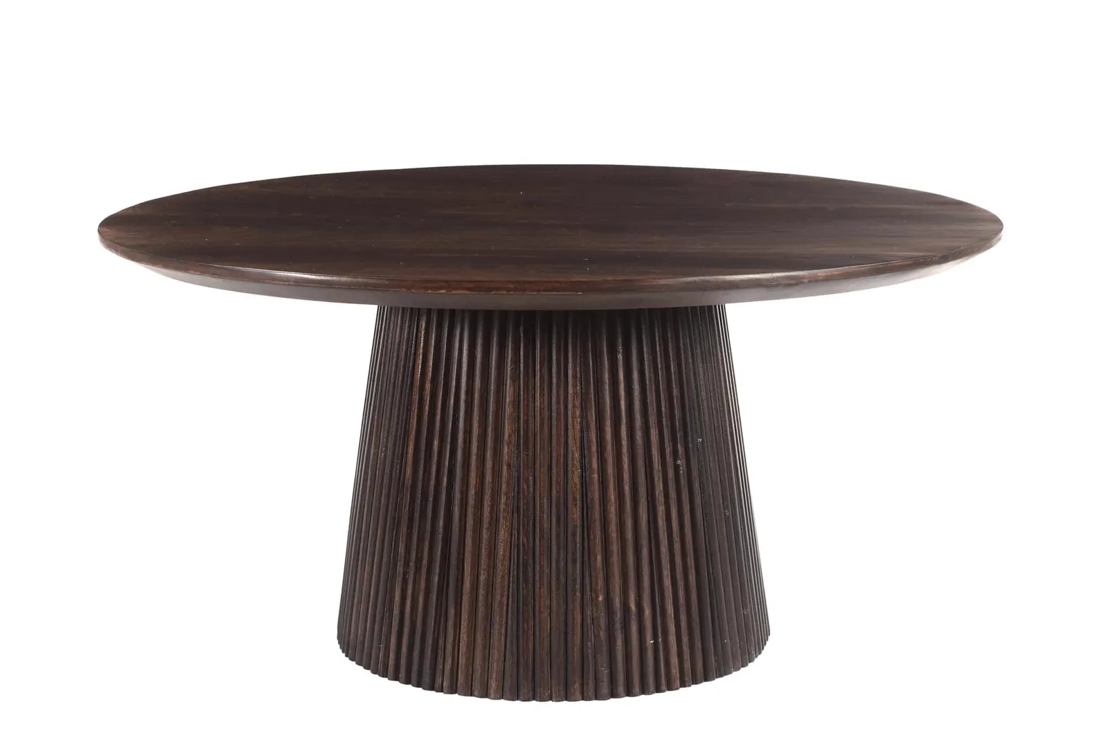 Salvator Walnut Coffee Table 80cm - Livingfurn