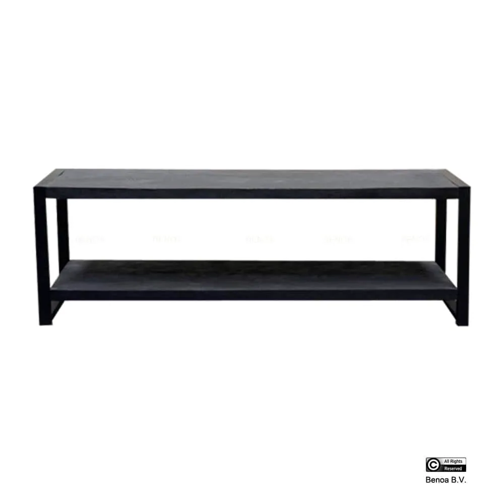 TV unit Britt Black Open 180 - Benoa