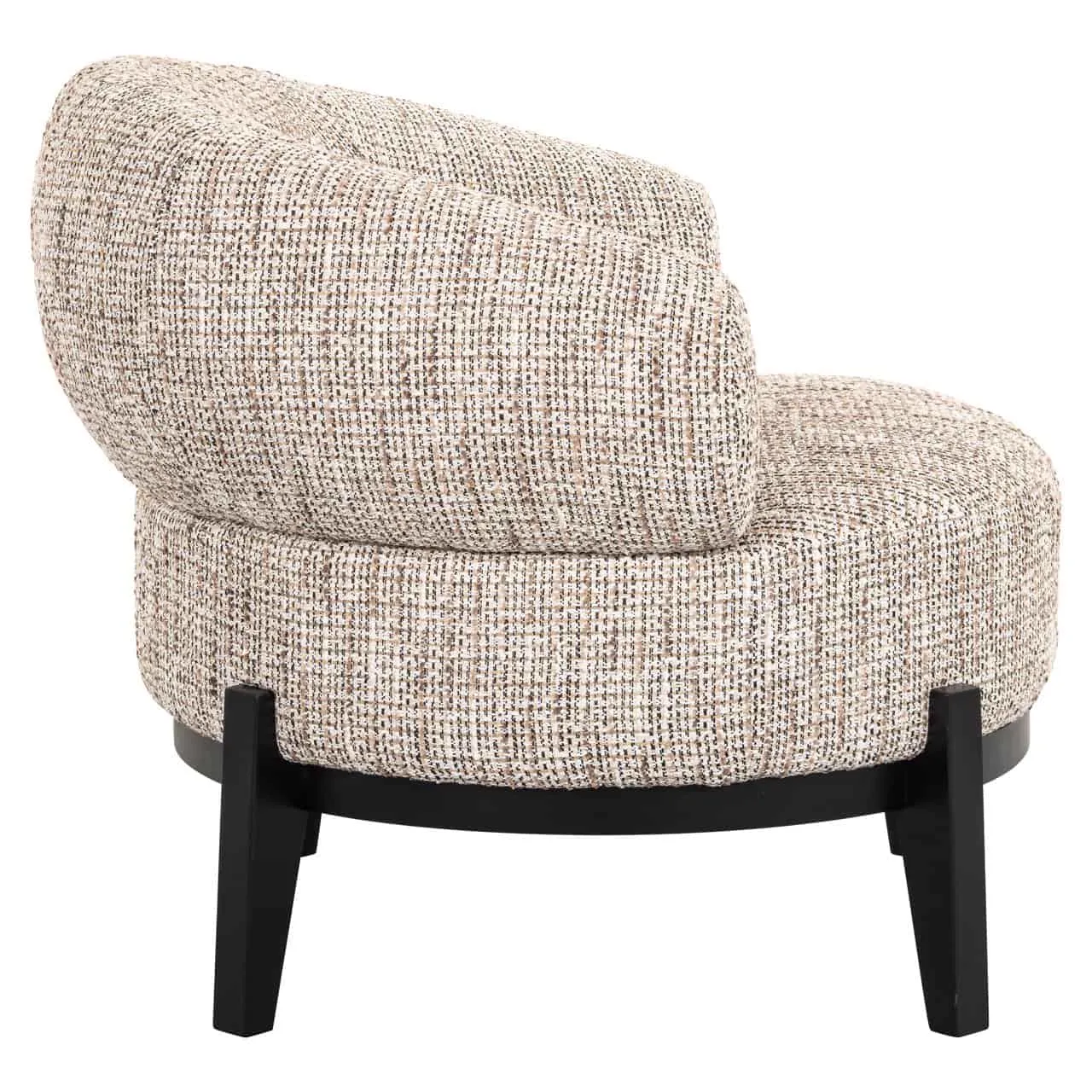 Loungesessel Montana Trendy Nature, schräg von hinten auf weißem Hintergrund - Richmond Interiors