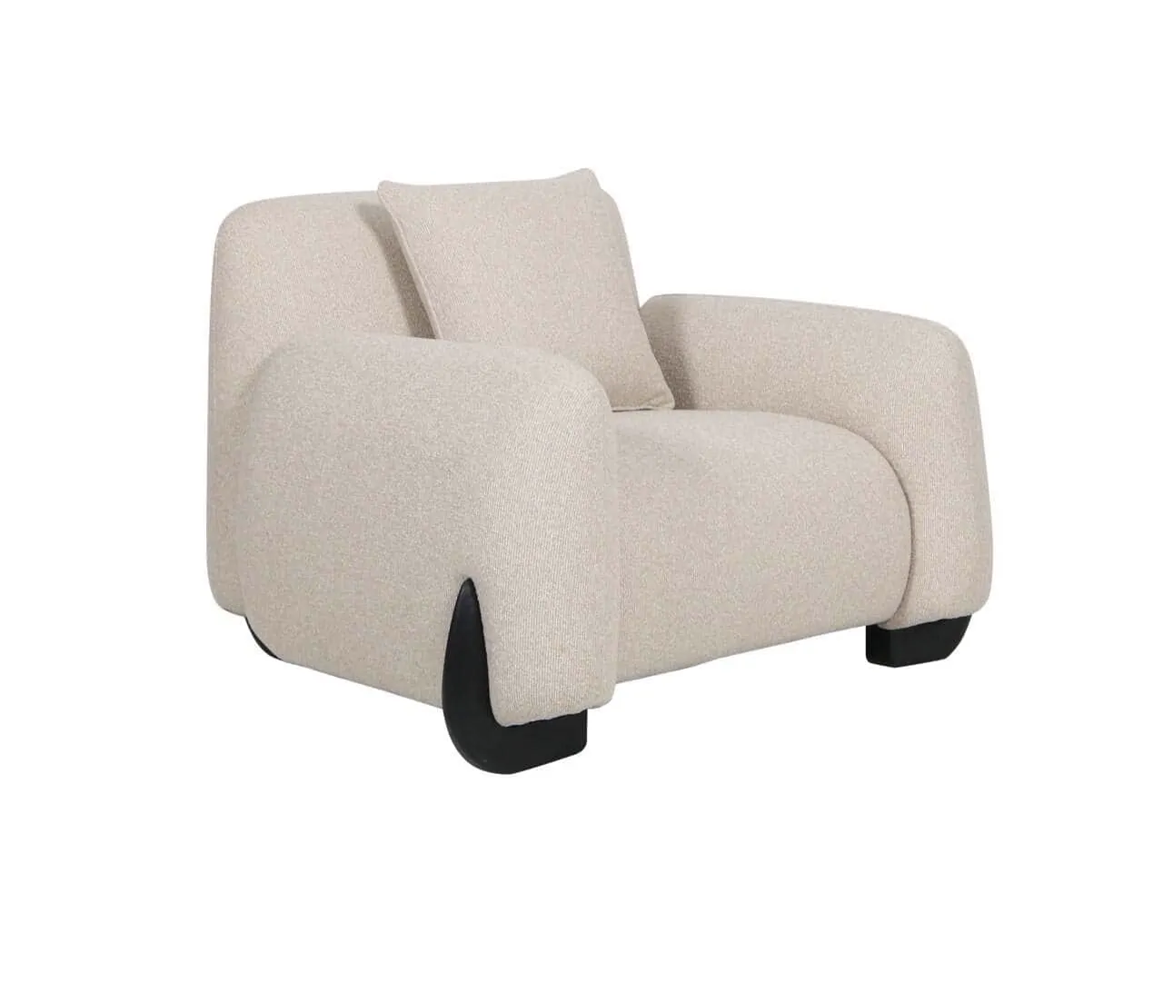 Lounge chair Godiva biscotti - Richmond Interiors