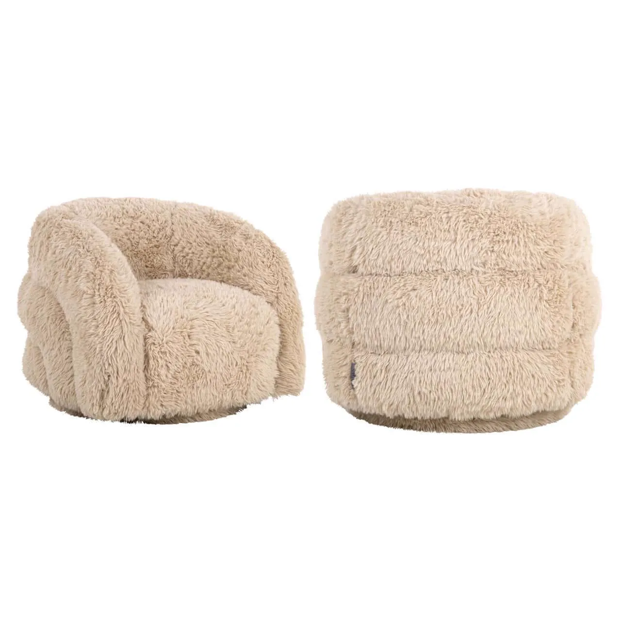 Lounge Chair Lenny yakety sand swivel kids - Richmond Interiors