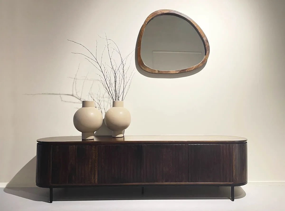 TV Unit Noor Walnut 170cm - Livingfurn