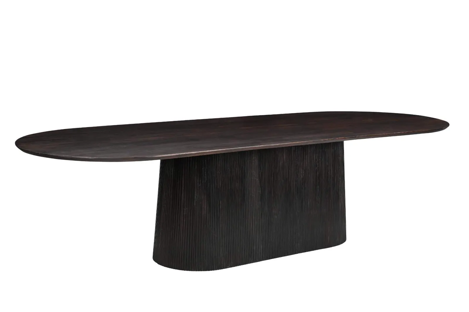 Dining Table Salvator Walnut 300cm - Livingfurn
