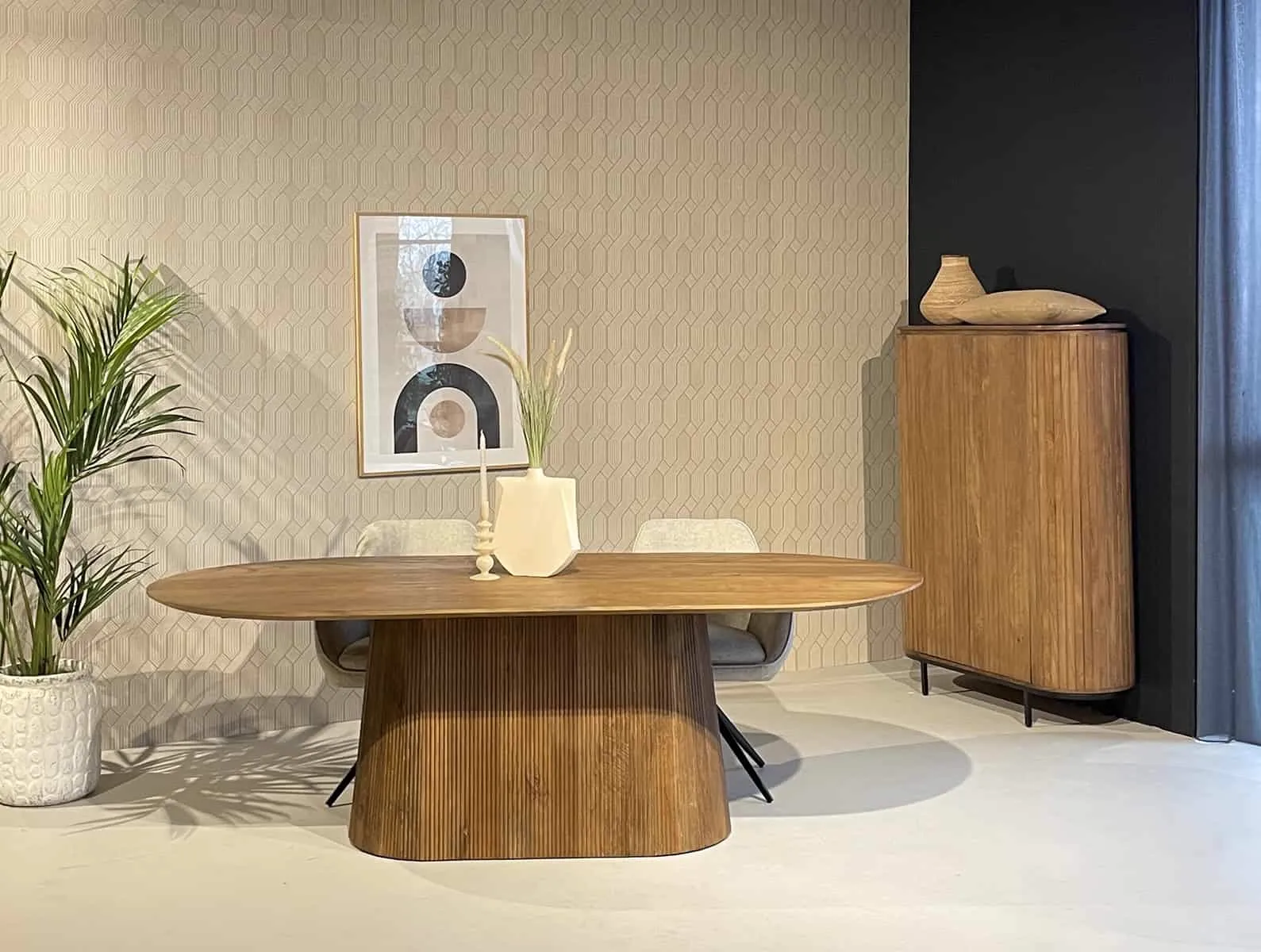 Salvator Dining Table 200cm - Livingfurn