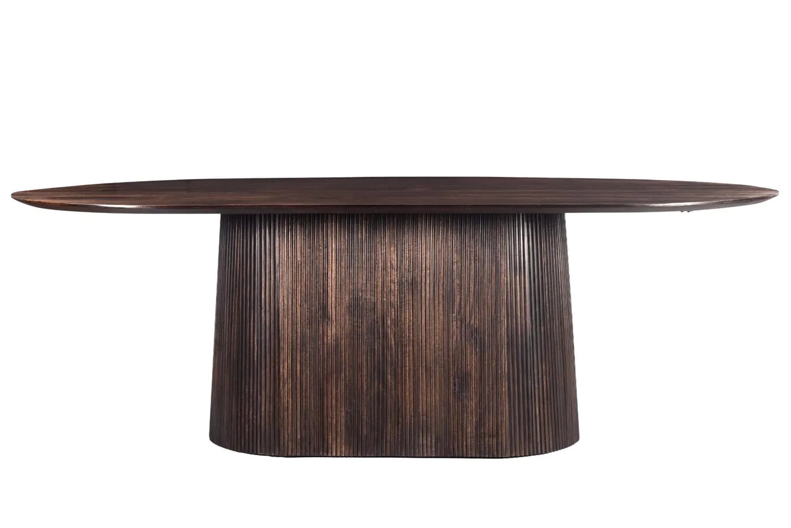 Dining Table Salvator Walnut 200cm - Livingfurn