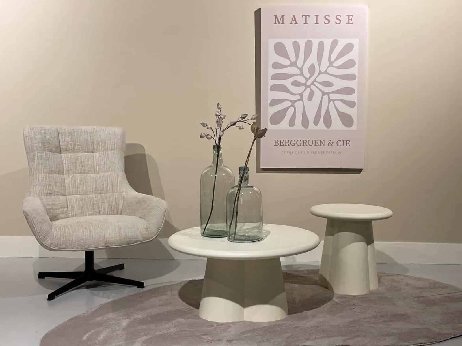 Coffee Table Clubs Sandy 80cm - Brix