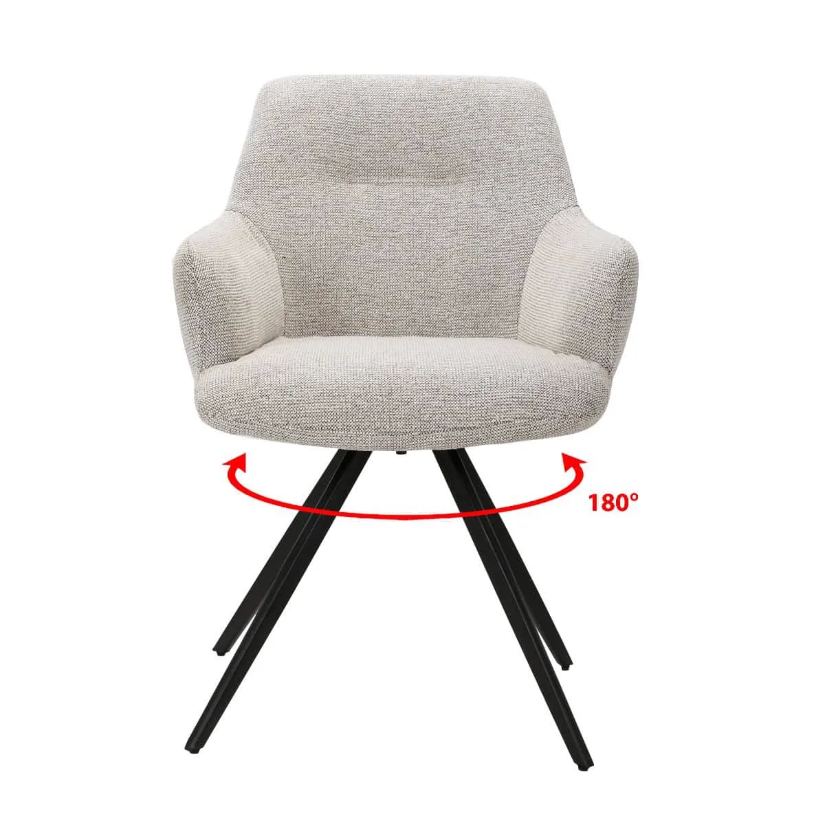Doreen Sneak Dining Chair Natural - Livingfurn