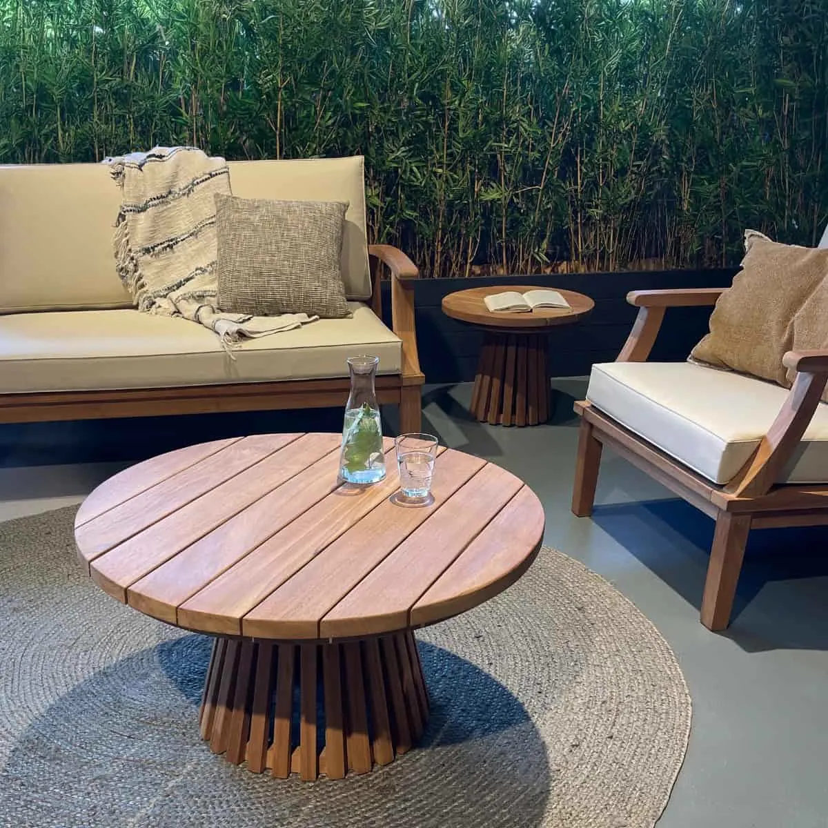 Garden Table Cindo 80cm - Livingfurn